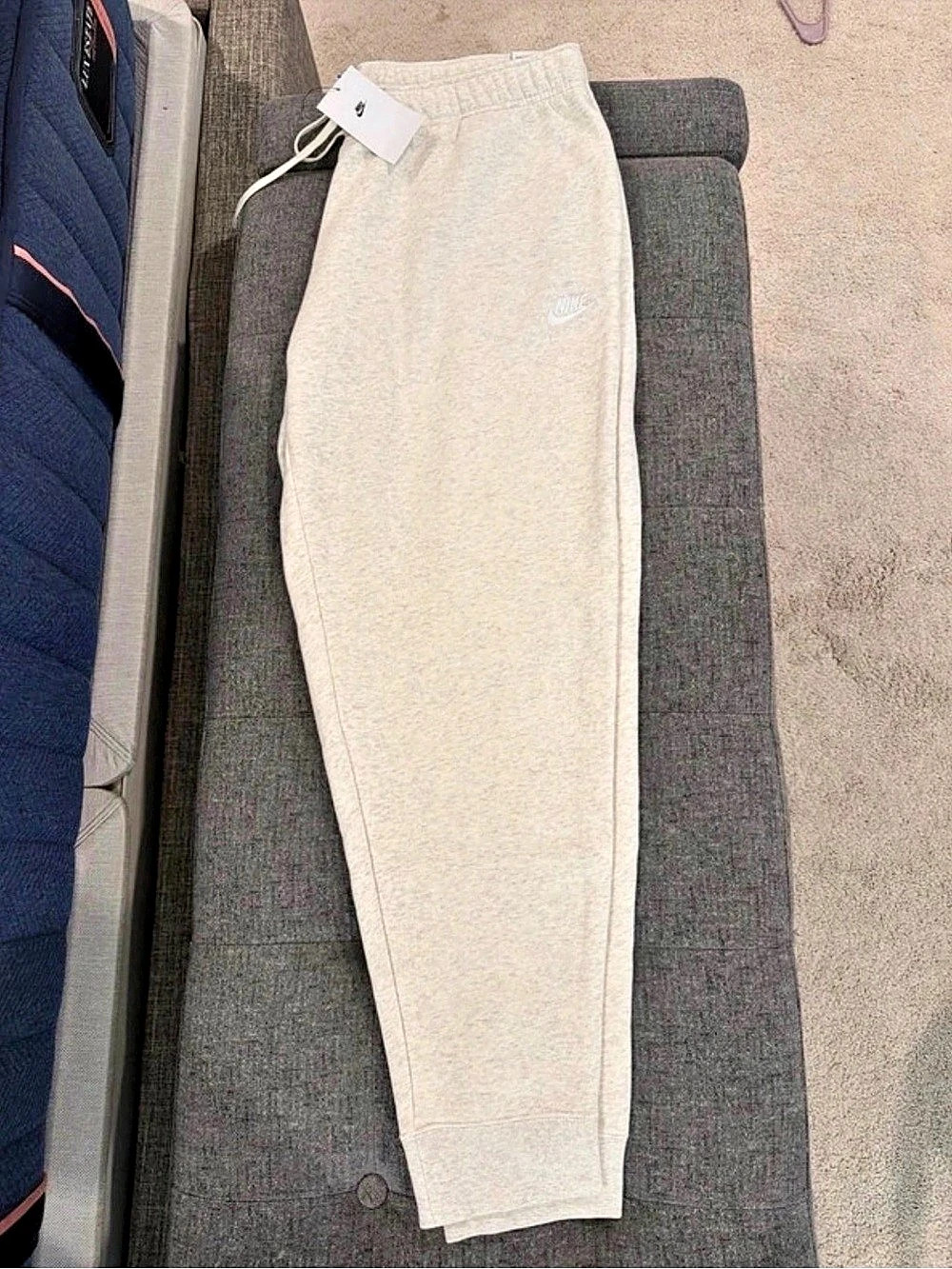 NWT Nike Mid-Rise Joggers Cream- XL